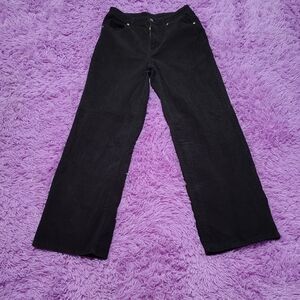H&M Women's Black Wide Leg Jeans